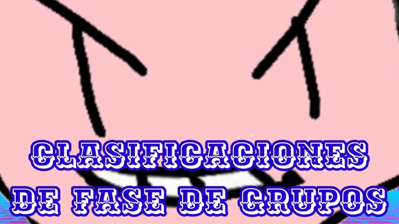 Clasificaciones del torneo de la fase de grupos - YouTube