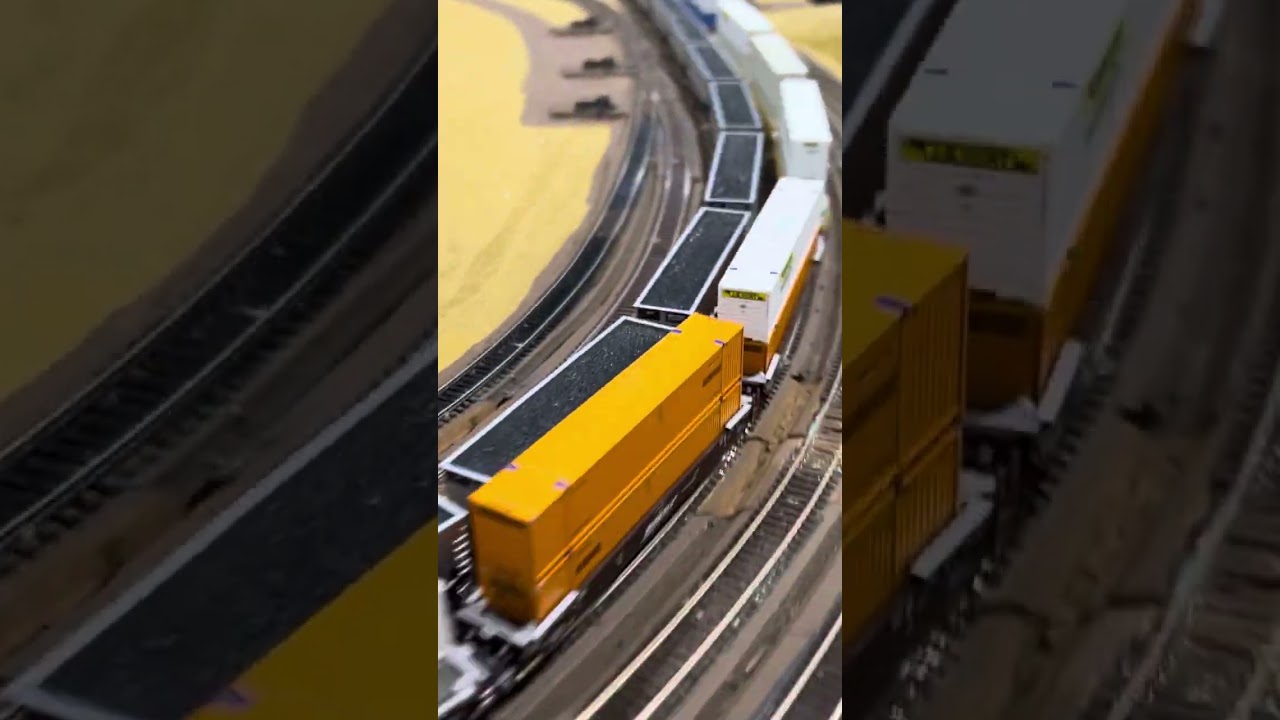 March 8 2025 Free-moN layout at the Spokane Train Show