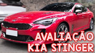 Avaliação KIA STINGER  V6 BITURBO UM CARRO ESPETACULAR QUE VC TEM QUE CONHECER! Carro Chefe