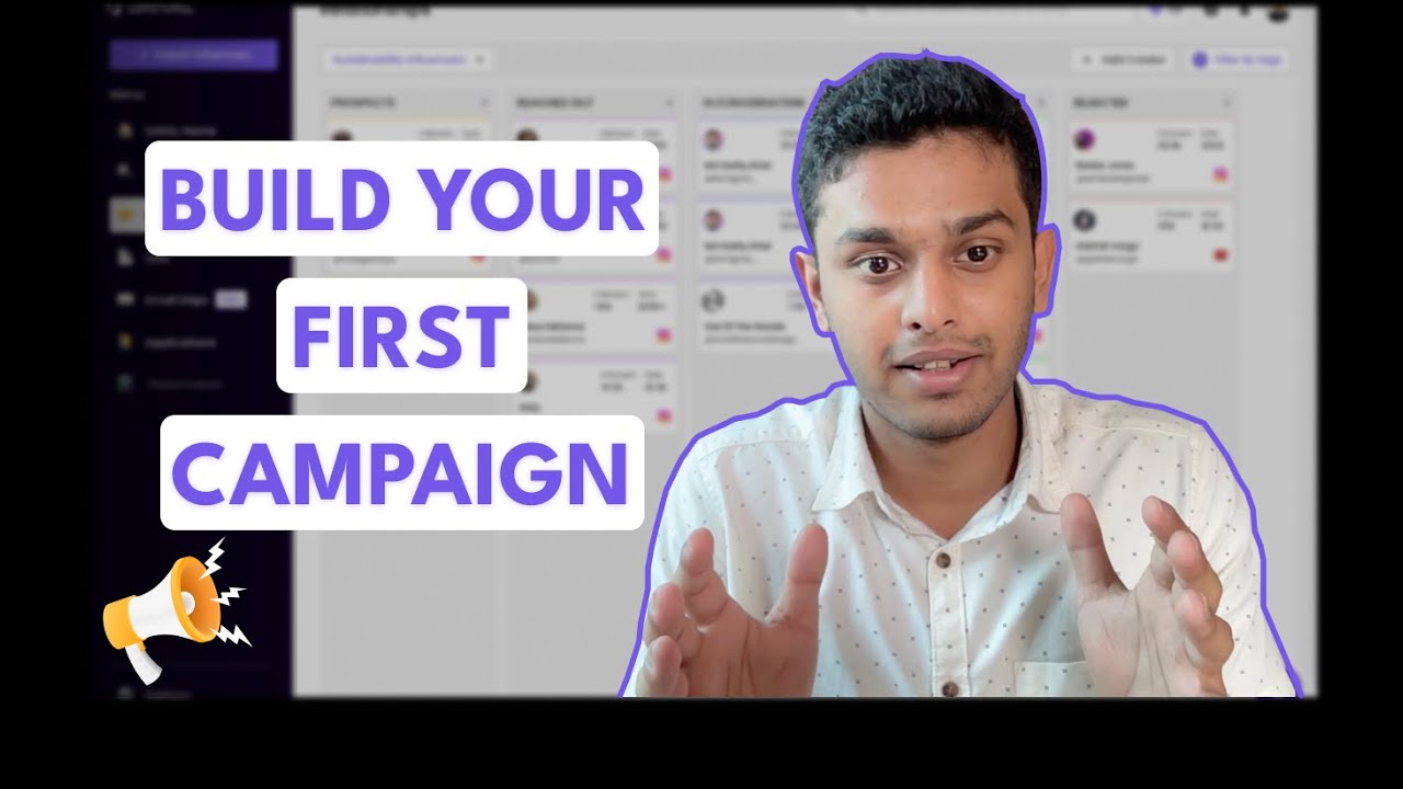 How to build an influencer campaign in SARAL