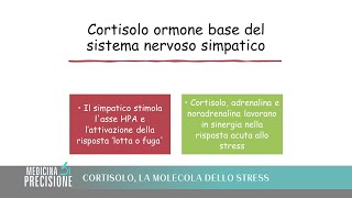 Medicina di precisione: cortisolo, la molecola dello stress