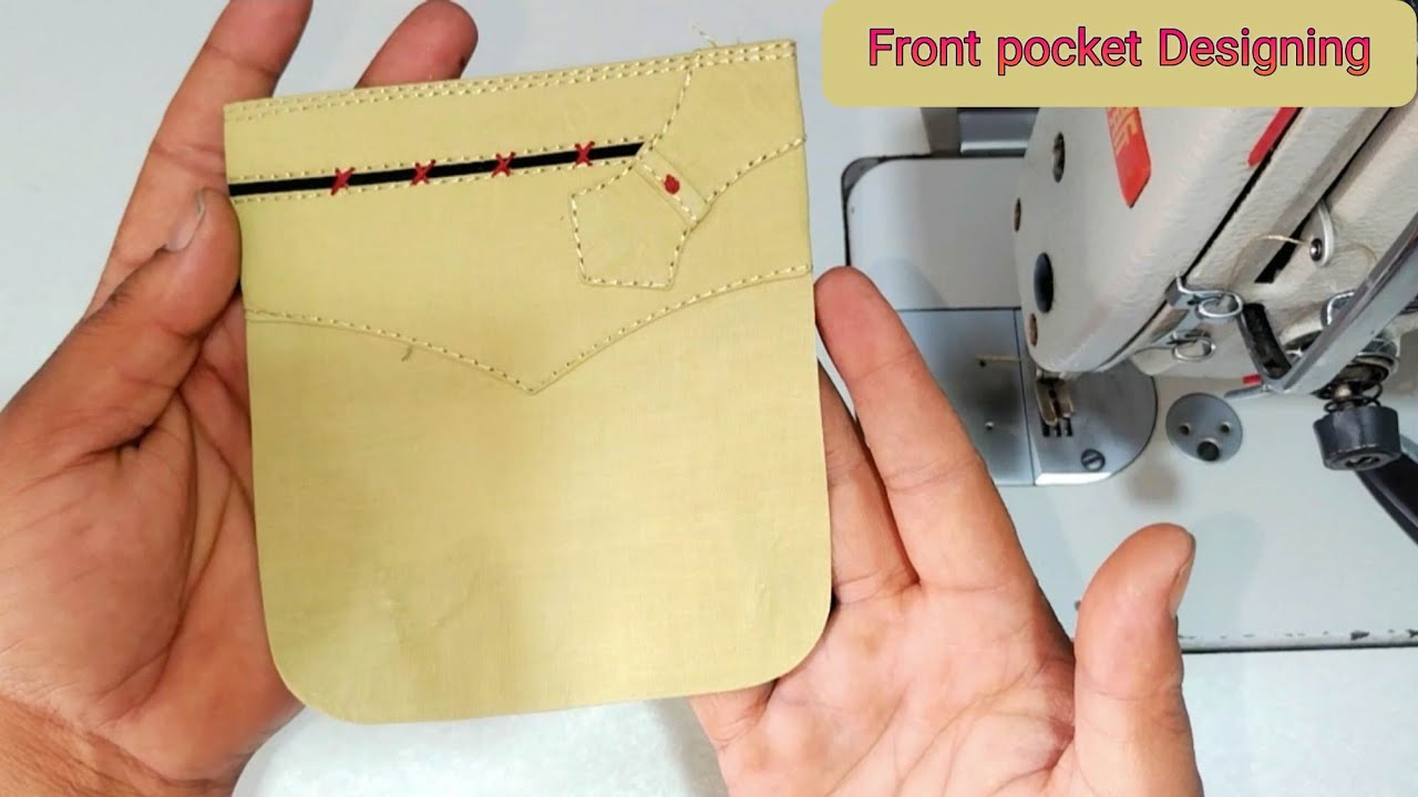 Front pocket Designing | front pocket design \\ front pocket design 2023 ✓✓welt pocket design |