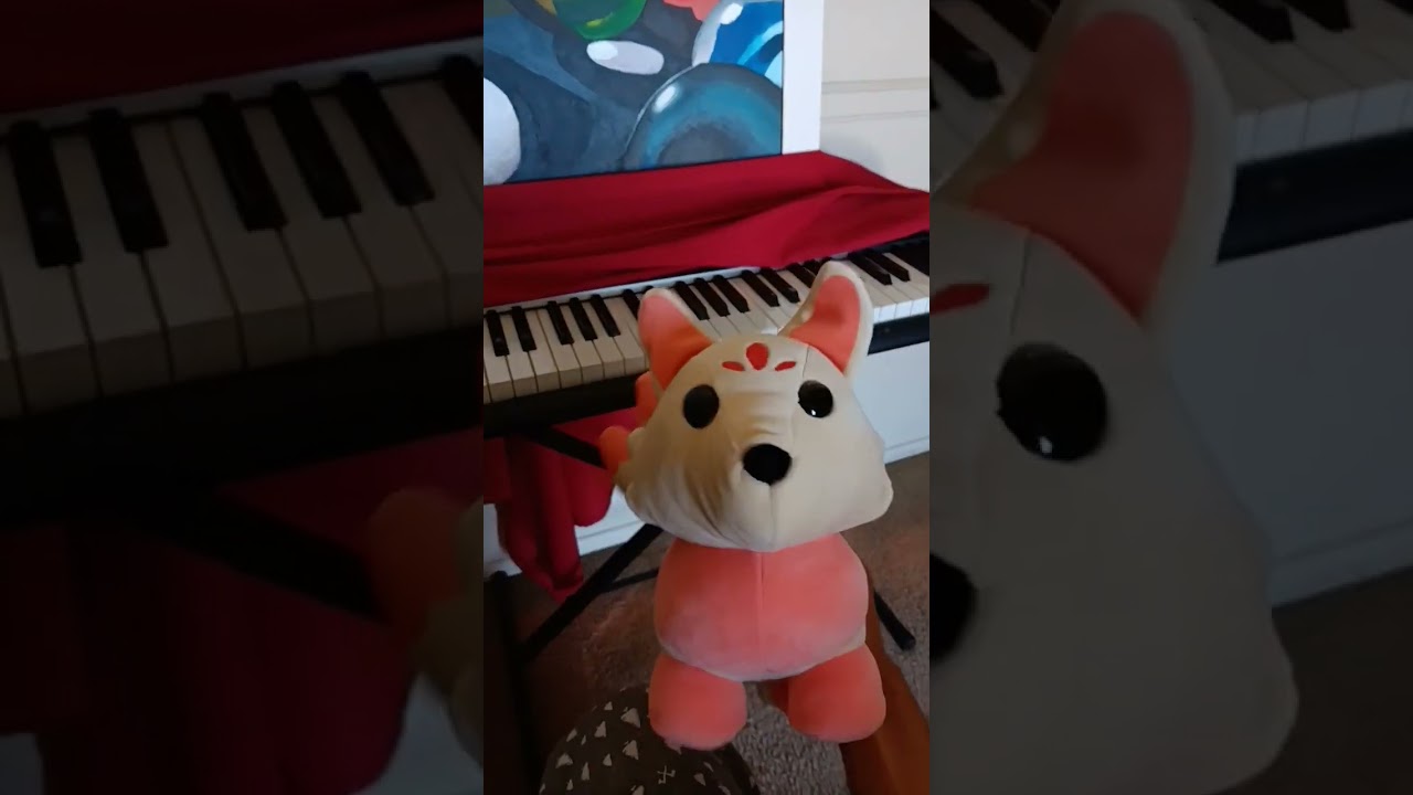 My Kitsune Is "Bored" (Adopt Me Plush Short)