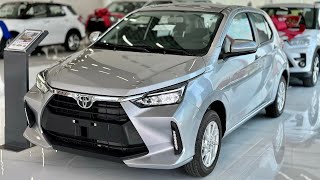 All New Toyota WIGO ( 2024 ) - 1.0L Hatchback | Silver Metallic Color