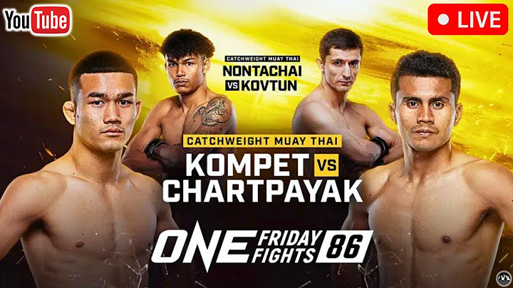 ONE Friday Fights 86: Kompet vs. Chartpayak | LIVE STREAM | Muay Thai Watch Party | Lumpinee 86