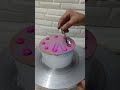 pink colour cake design #youtubeshorts #cake #trendingshorts #cakedecoration #viralshorts #shorts