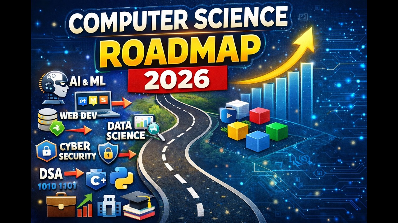 Computer Science Roadmap 2026 🔥 | No Confusion Guide for Beginners ...