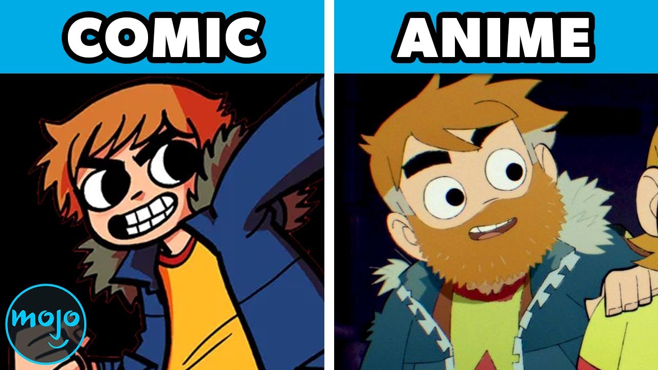 Top 10 Biggest Differences in Scott Pilgrim Takes Off