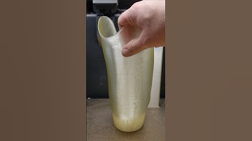 3d printing a prosthesis. the TT socket is  made with F3 PA Ortho #3dprinting #prosthesis #ttsocket