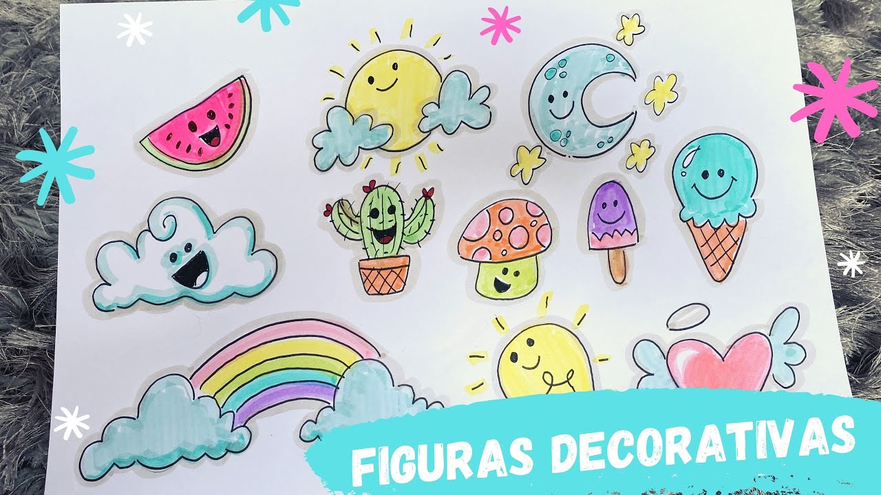 Cómo hacer doodles fáciles (Dibujando con tus hijos)