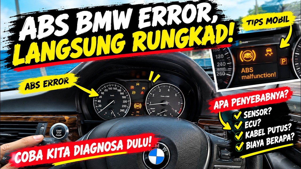 ABS BMW error, Jangan Panik! - YouTube