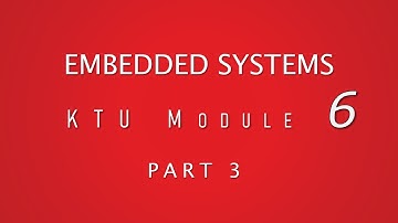KTU Embedded Systems Task Scheduling Types Algorithms