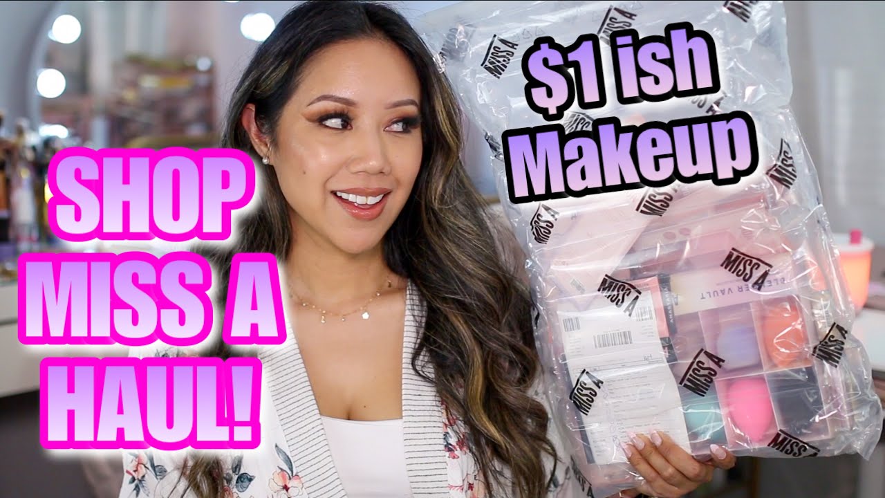SHOP MISS A MAKEUP HAUL! 1 MAKEUP HAUL! SHOPMISSA AOA STUDIO 1 MAKEUP