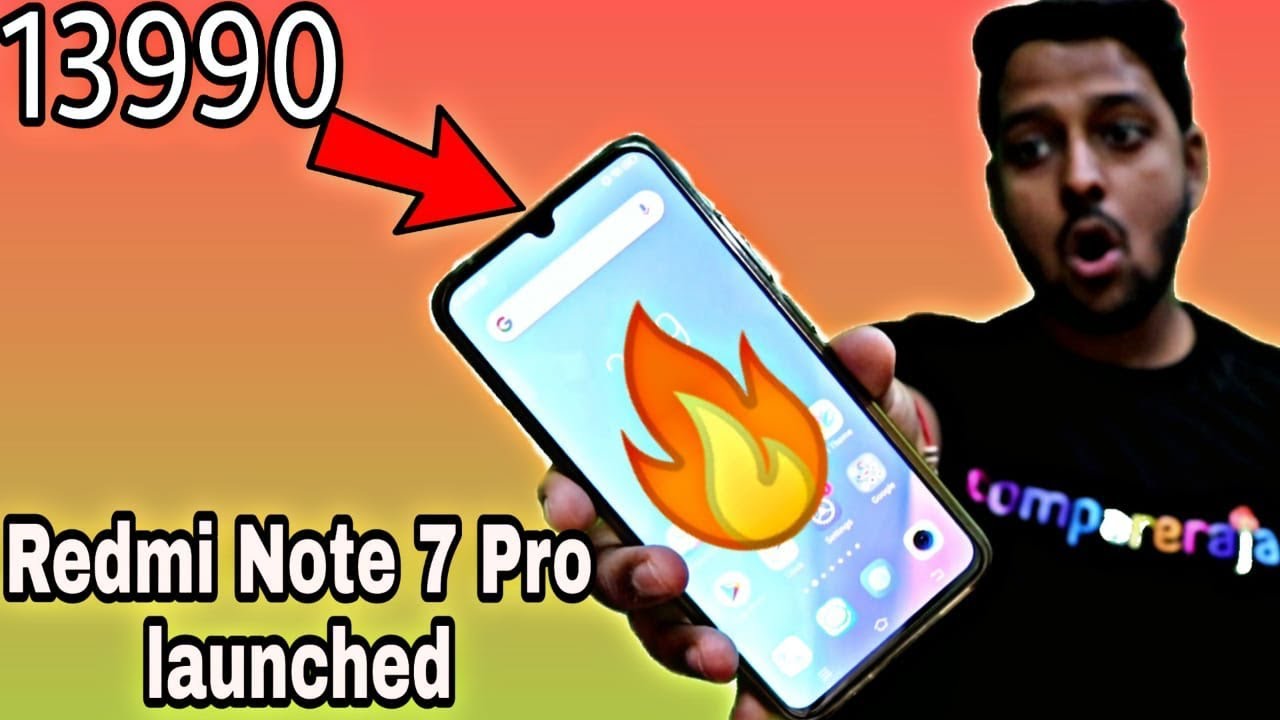 Redmi Note 7 Pro launched in India Sd675 in just 13990 killer