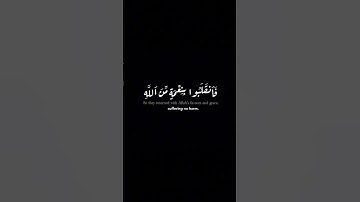 #كرومات شاشة سوداء | القارئ مشاري البغلي | ايات قرانية | سورة ال عمران | #krumat #quran