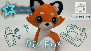 DIY Fox Plush Toy |【FREE PATTERN DOWNLOAD by Choly Knight】| Step-by-step Tutorial |