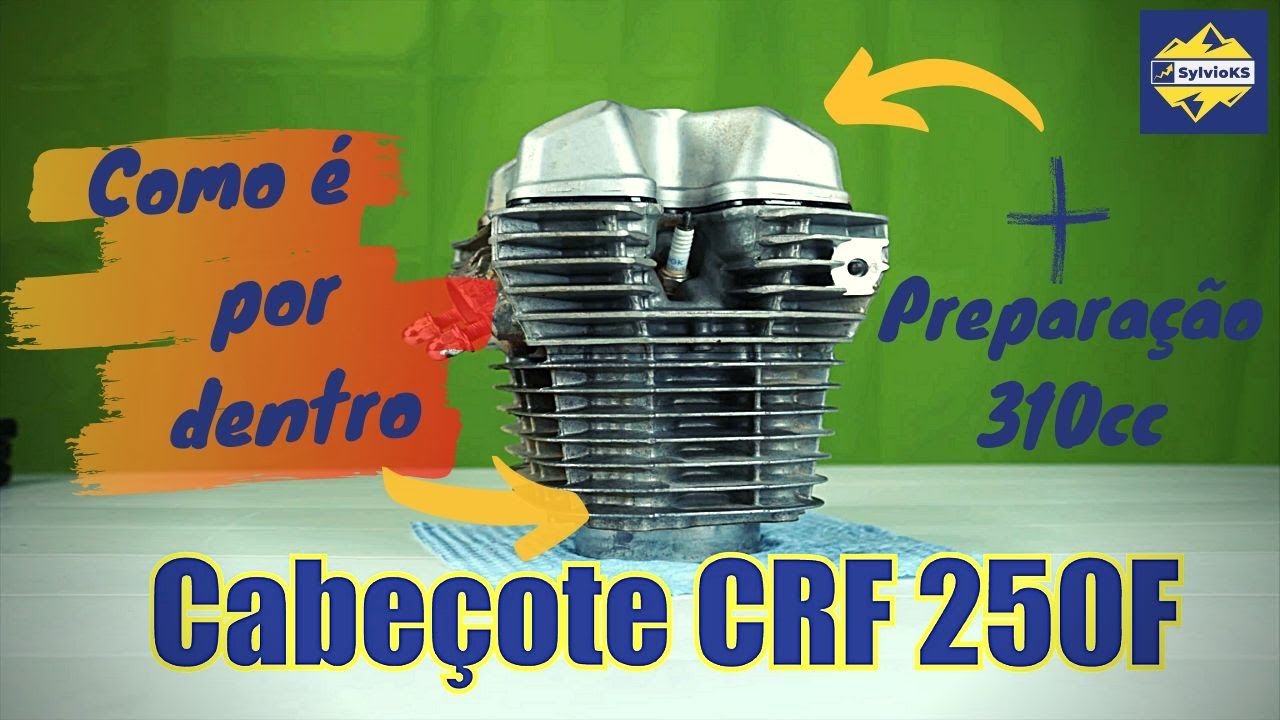 🛠 Preparação CRF 250f e CB Twister 310 cc TUDO QUE VC PRECISA SABER - cabeçote, cilindro e pistão‼️