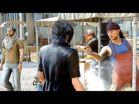 FINAL FANTASY XV NEW Gameplay Open World (Paris Games Week)