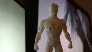 3D Printed Prototype Shapeways Demo White Strong and Flexible Voluntaryist