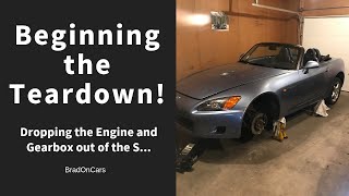 DIY Car Repair: The S2000 teardown begins!