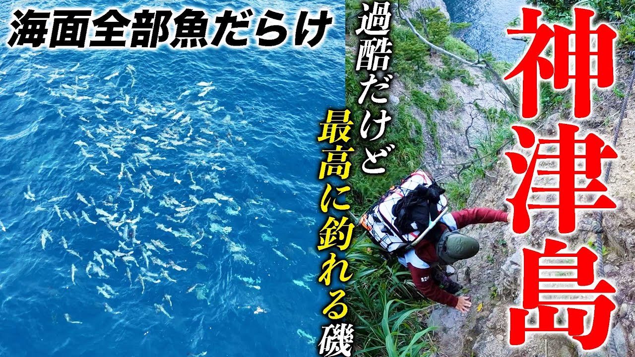 初上陸！神津島で1番釣れる磯で大物狙い！【神津島遠征#1】