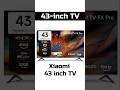 Xiaomi (43 inch) FX Pro QLED Fire TV | Best 43 Inch TV Under 25000 #tv #gaming #tech