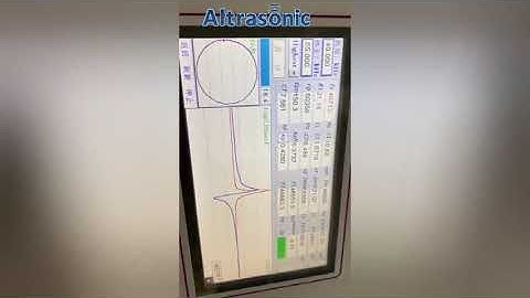 Ultrasonic impedance analyzer for measuring the parameters of 50 kHz 500watt transducer（HD）