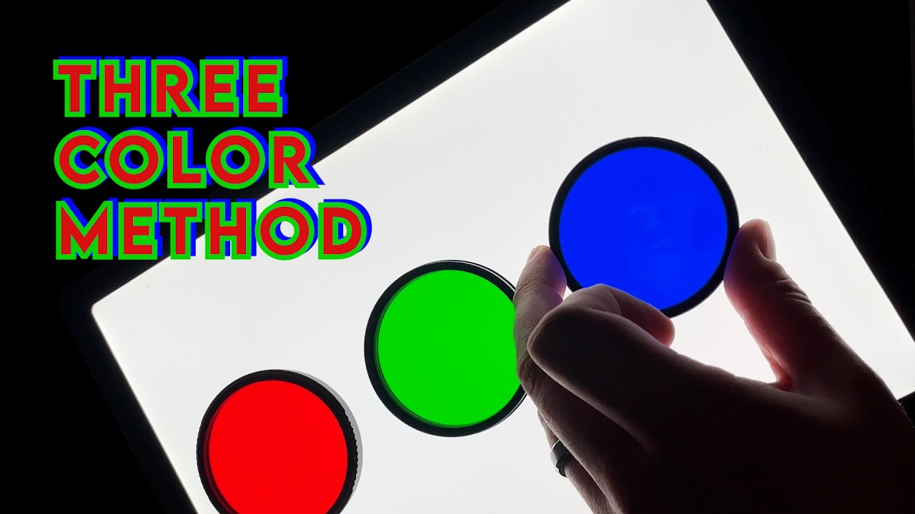 How to Shoot Color Photos with Black & White Film: The Three Color Method