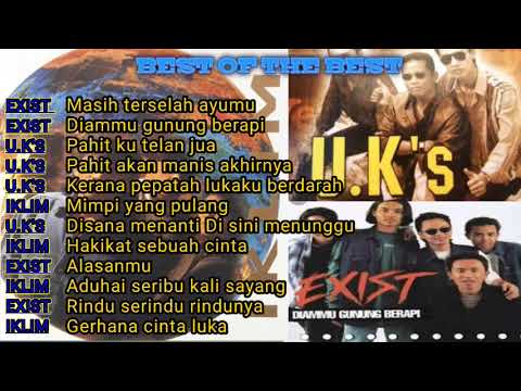 Lagu Malaysia Terbaik sepanjang masa [Spesial lagu sedih] Iklim ,U.k's , Exist #malaysia