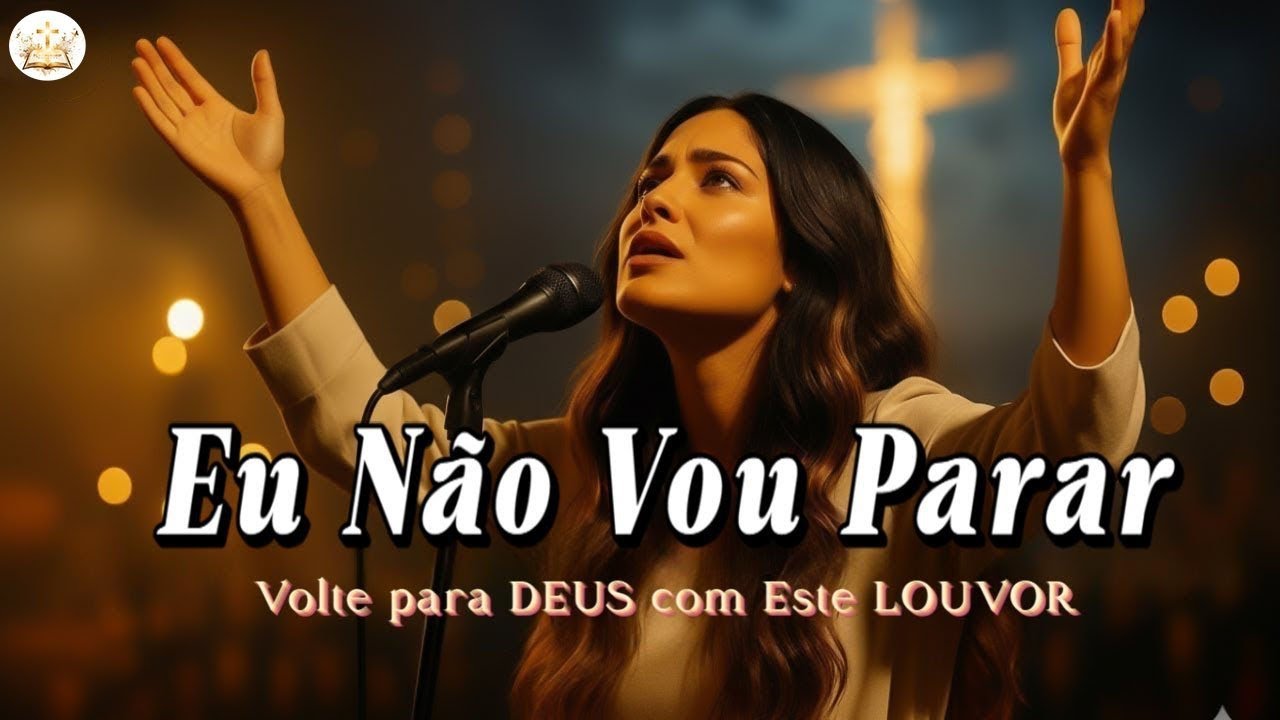 EU NÃO VOU PARAR ✝️ Louvor de Esperança e Recomeço | Inspirada Gabriela Rocha | Paz no Senhor