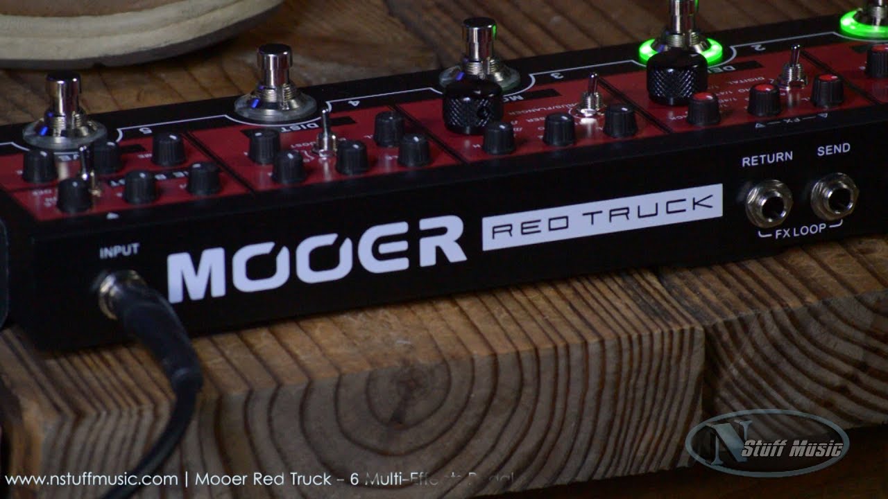 vækst Helligdom egyptisk Mooer Red Truck - 6 Multi-Effects Pedal - In-Depth Review - YouTube