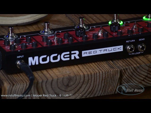 Mooer Red Truck - 6 Multi-Effects Pedal - In-Depth Review - YouTube
