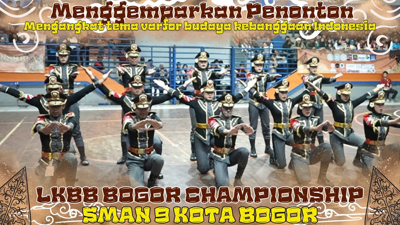 KISAH KERAJAAN DI NEGERI INI .. !!! PASKIBRA SMAN 9 KOTA BOGOR - BOGOR CHAMPIONSHIP
