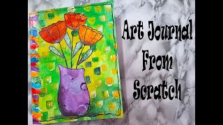 Art Journal From Scratch With Limited Supplies #2.97
