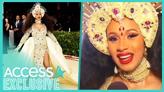 Watch Cardi B Get Ready For Her First Met Gala