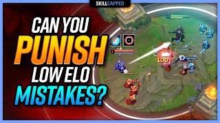 Can YOU Punish LOW ELO Mistakes? - SKILL TEST Mid Lane!