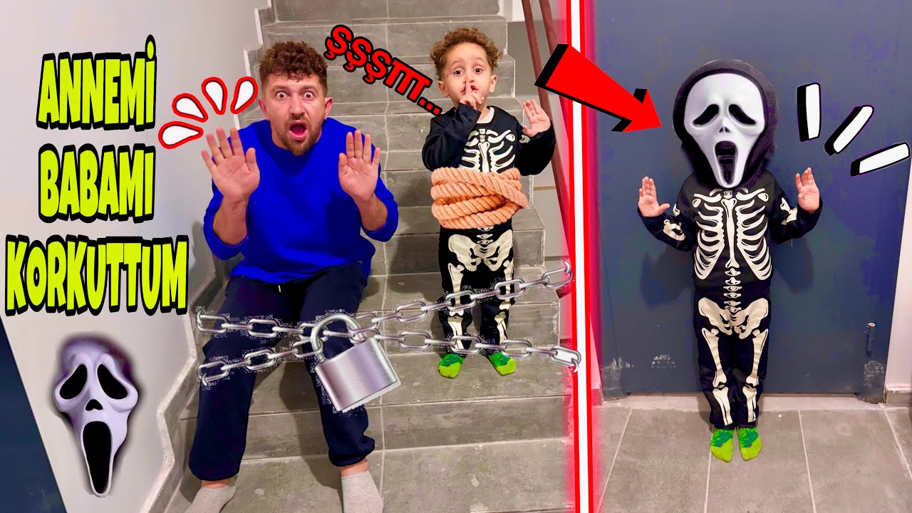 KUZEY MASKE İLE GECE GİZLİCE EVE GİRDİ !!