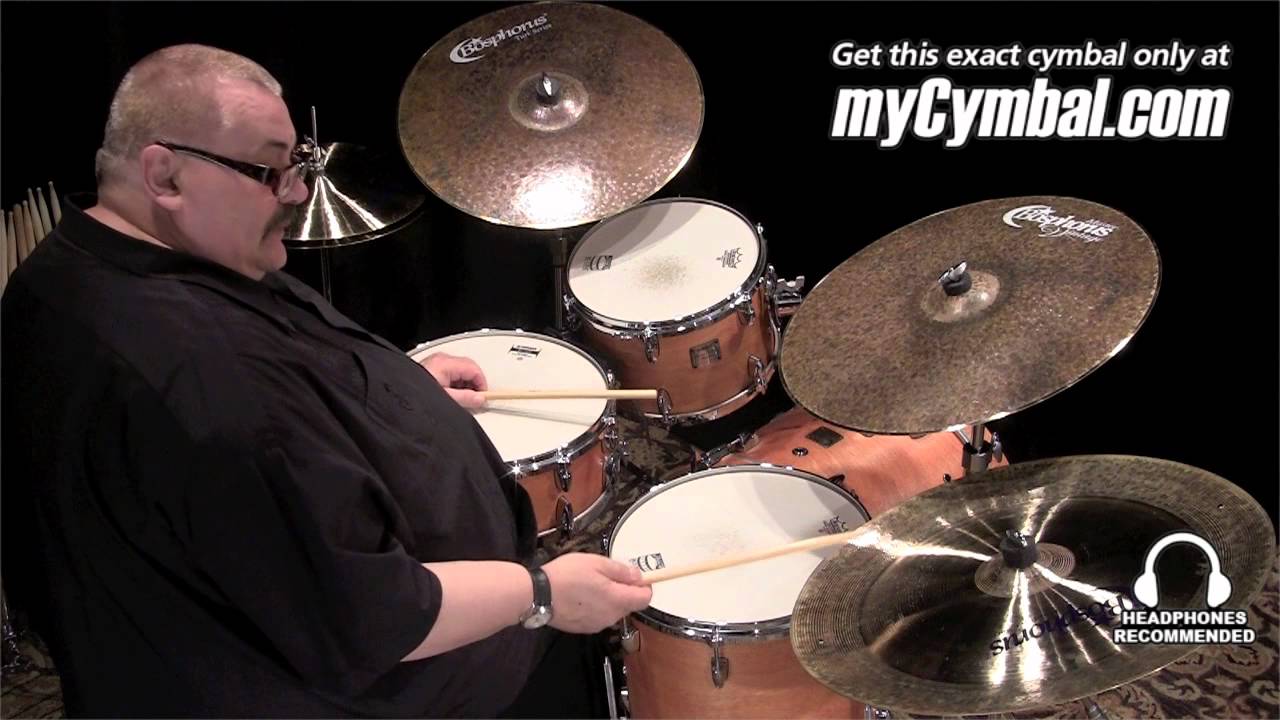 Bosphorus 22" Hammer Series China Cymbal with Rivets Played by Dave