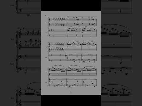 Handel Sonatina in a minor for 1Piano4Hands (arr. Alex Cho Young Jun ) - handel