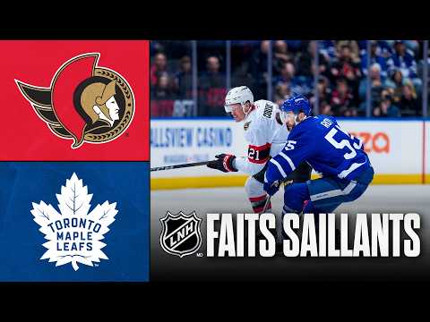 Sénateurs vs Maple Leafs | 28/02/26 | Faits saillants