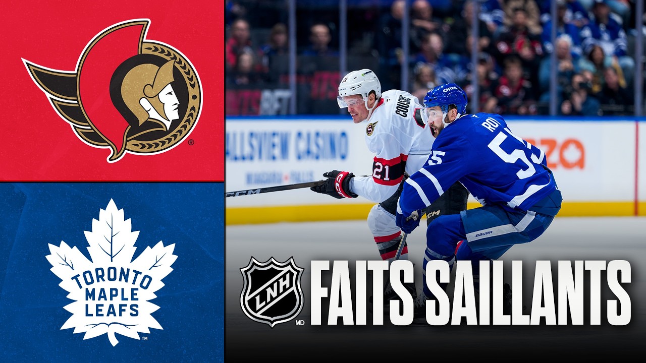 Sénateurs vs Maple Leafs | 28/02/26 | Faits saillants