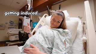 they’re inducing me… my last days of being pregnant (vlog) *UNEXPECTED NEWS*