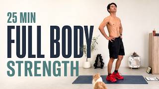 25 MIN Full Body Strength Builder | DAY 13 30 Day Low Impact Challenge (No Equipment / No Repeat)