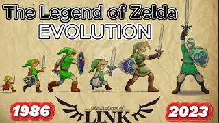 EVOLUTION Of The Legend Of ZELDA Games (1986-2023)