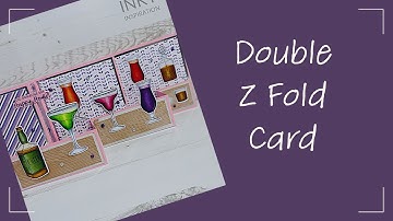 Double Z Fold Card Tutorial #funcardfold #cardmaking