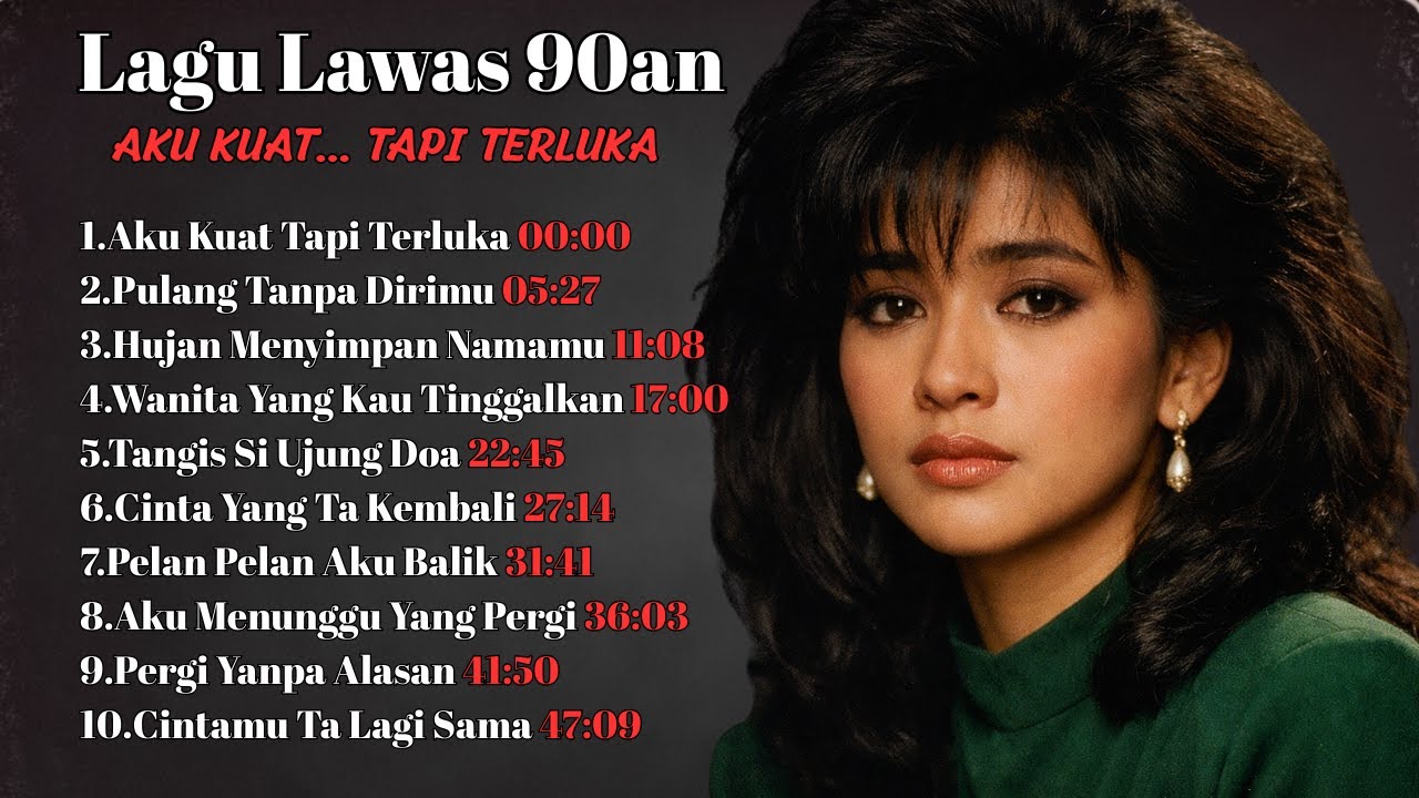 AKU KUAT TAPI TERLUKA 💔 Album Lagu Lawas 90an Paling Galau | Full Album Nostalgia