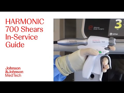 How to Set up HARMONIC 700 Shears with Ethicon GEN11 Generator | J&J MedTech