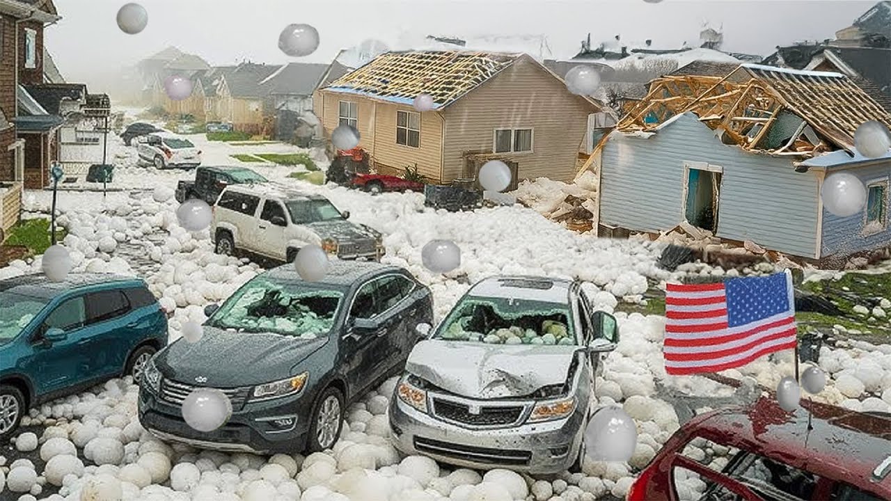 Colorado in Chaos! Violent Hail Storm Slams Colorado Springs & Denver ...