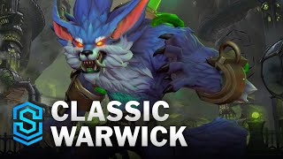 Classic Warwick Wild Rift Skin Spotlight