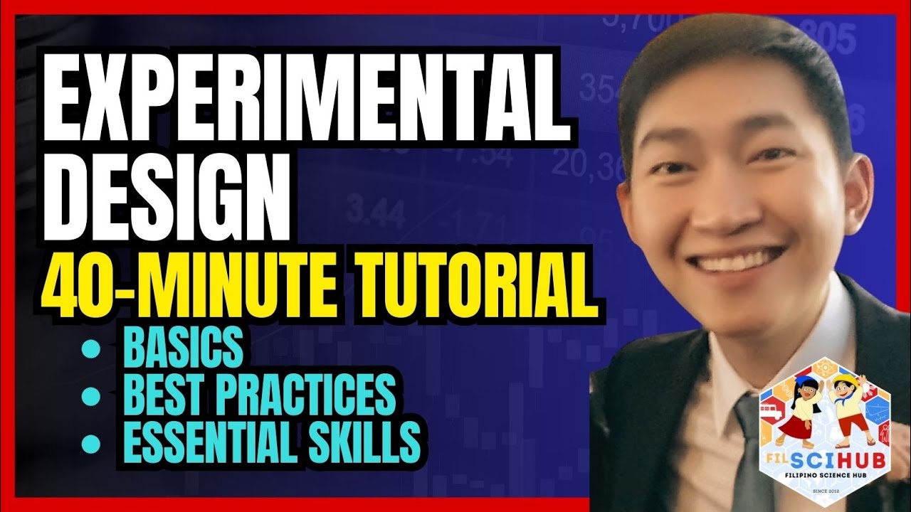 Experimental Design 40 Minute Tutorial YouTube